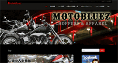 Desktop Screenshot of motobluez.com
